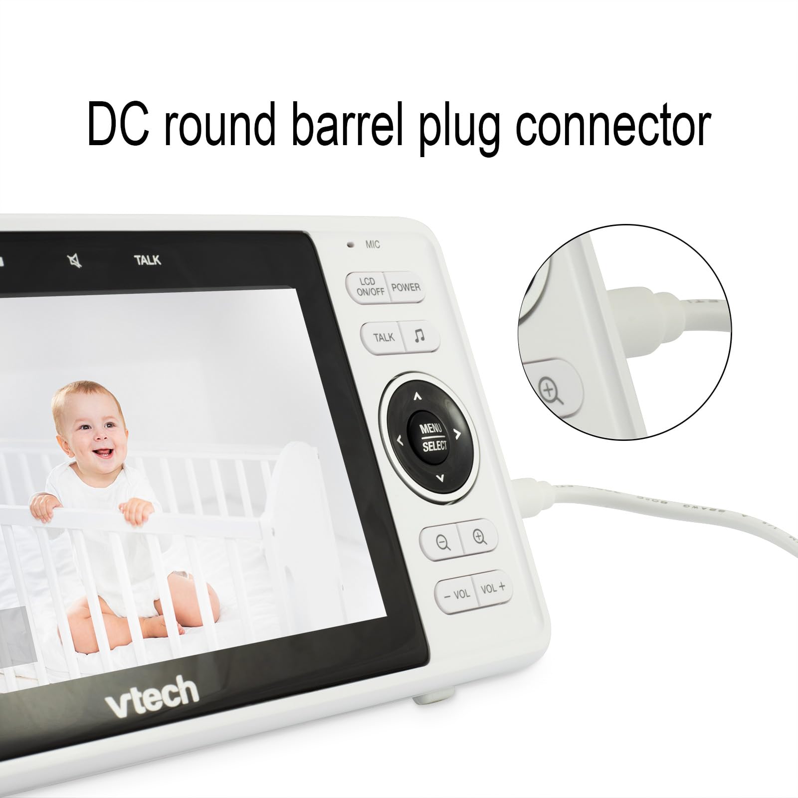 Foto 3 pulgar | Cargador De Cable De Alimentación 5v 1a Lefxmophy Para Monitor De Bebé Vtech - Venta Internacional.