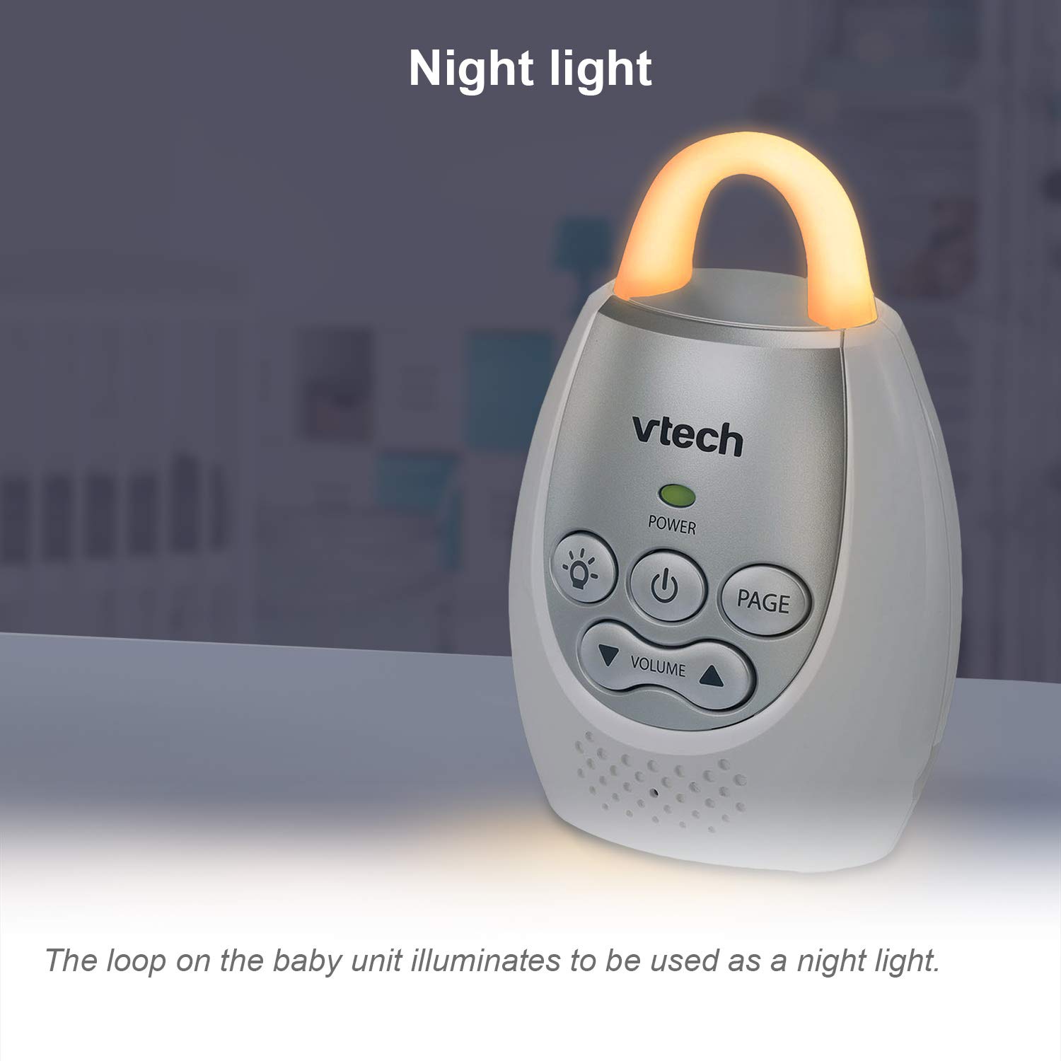 Foto 7 pulgar | Monitor De Audio Para Bebés Vtech Dm221 Con Alcance De 300 M Y Luz Nocturna - Venta Internacional.