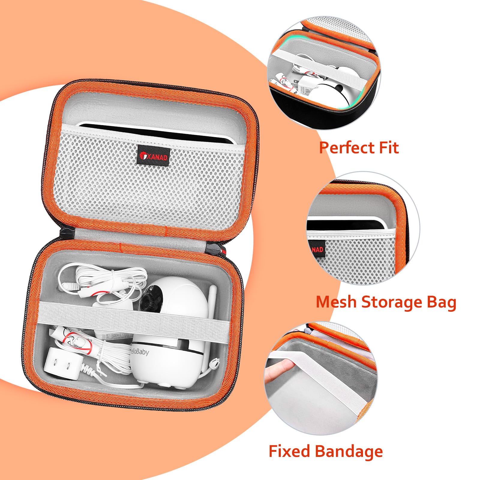 Foto 2 | Funda Rígida Xanad Para Óptica Infantil Dxr-8 Pro/hellobaby/vtech - Venta Internacional.