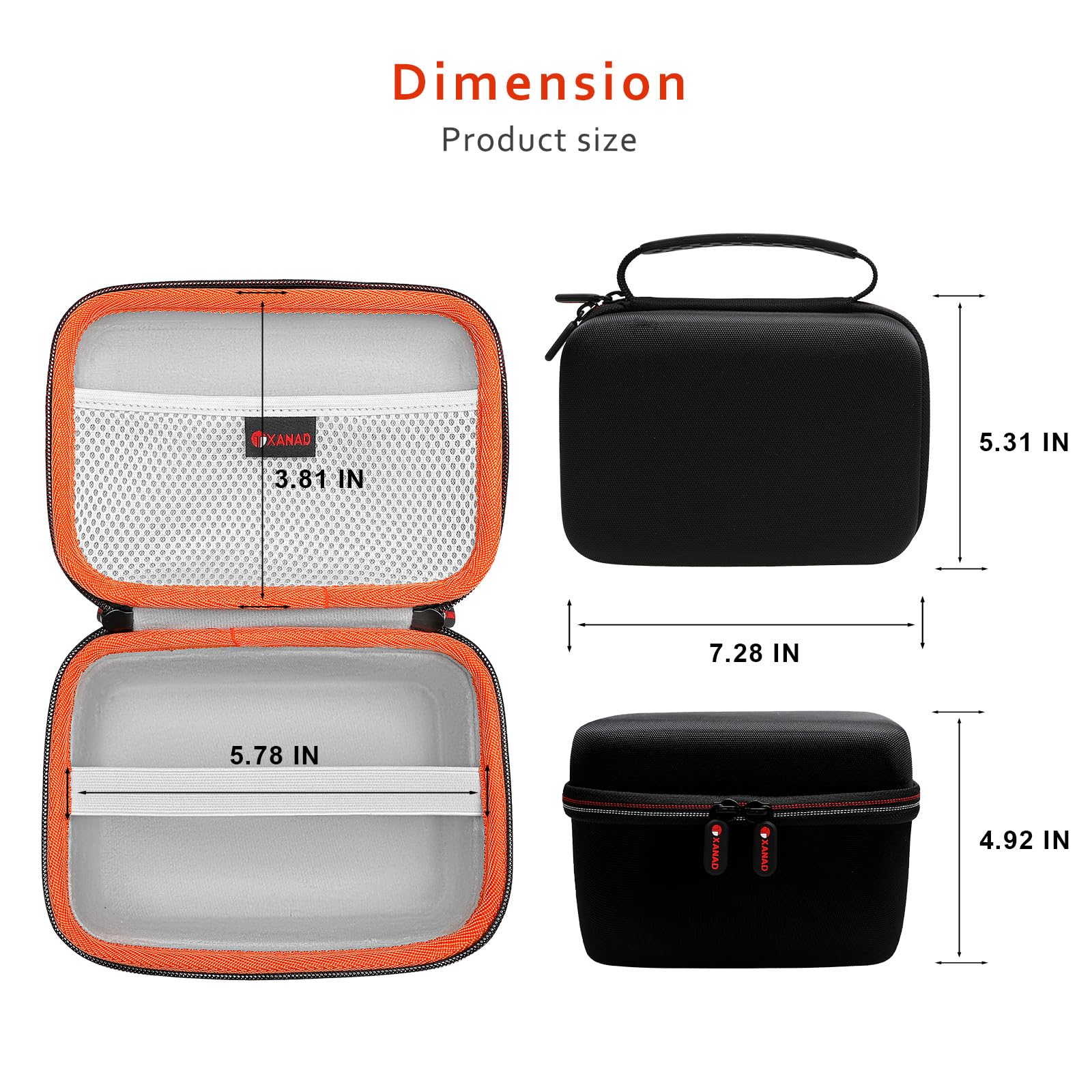 Foto 4 pulgar | Funda Rígida Xanad Para Óptica Infantil Dxr-8 Pro/hellobaby/vtech - Venta Internacional.
