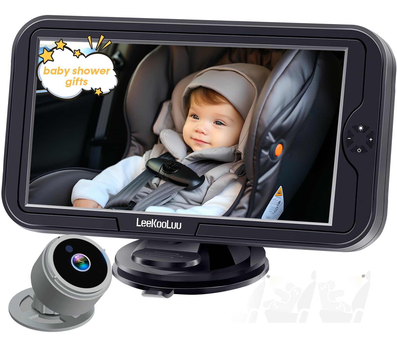 Foto 2 pulgar | Cámara De Coche Para Bebé Leekooluu 1080p Hd Crystal Night Vision - Venta Internacional.