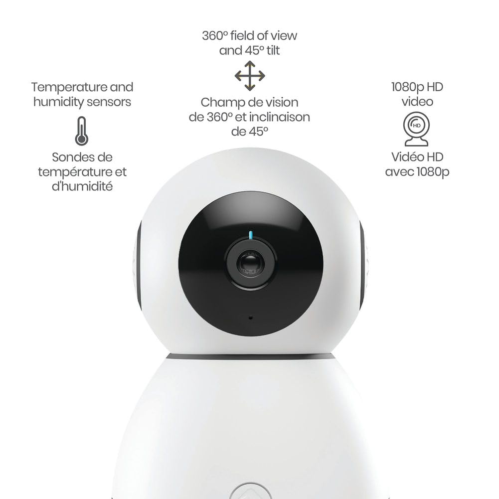 Foto 3 pulgar | Monitor Para Bebés Safety 1st 360° Smart 1080p Hd Con Ptz Y Detección De Llantos - Venta Internacional.