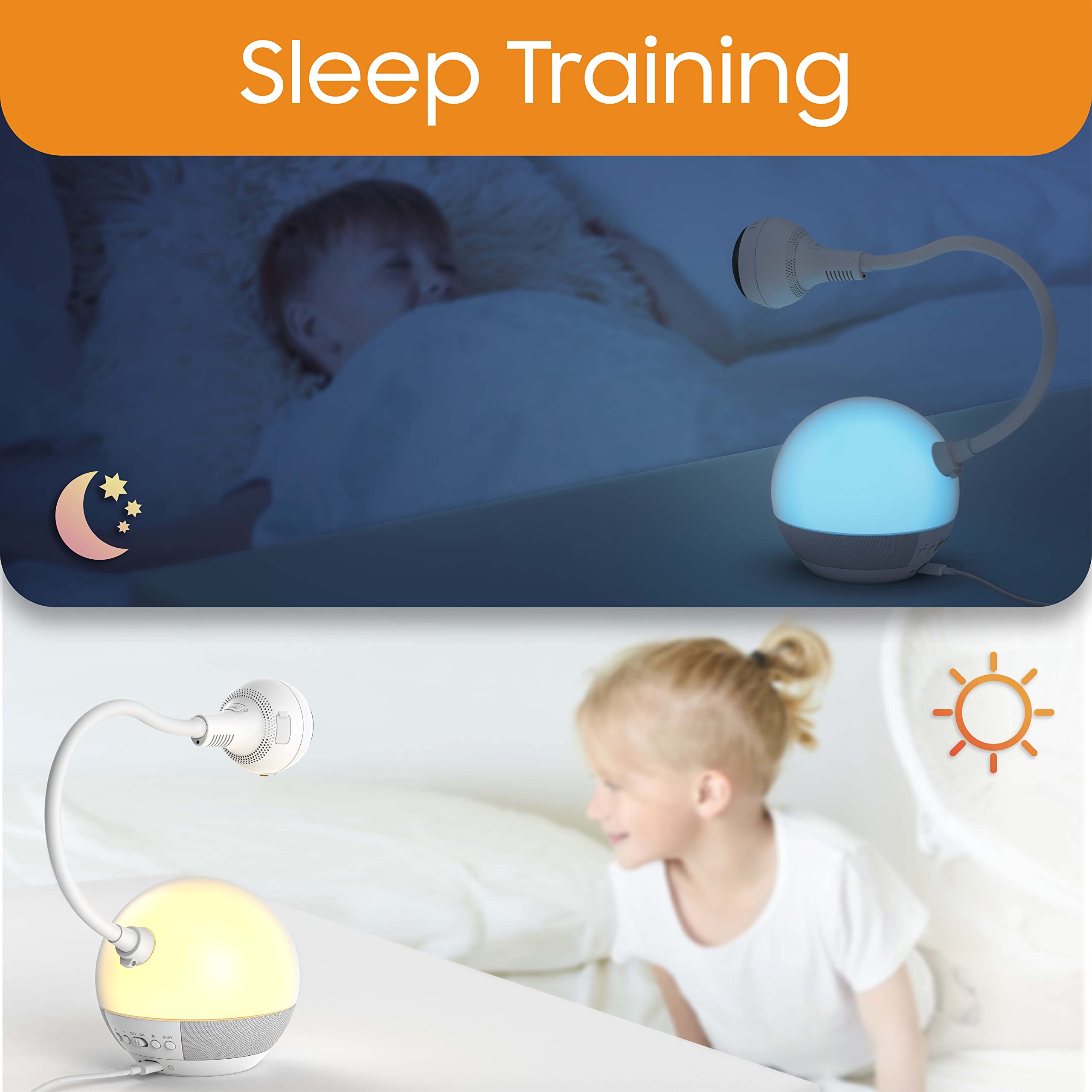 Foto 5 pulgar | Monitor Inteligente Para Bebés Chillax Dm600 Baby Mood Lite Con Luz Nocturna - Venta Internacional.
