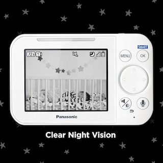 Foto 7 | Monitor Para Bebés Panasonic Kx-hn4101w Con Cámara De Vídeo En Color De 3,5 Pulgadas - Venta Internacional.