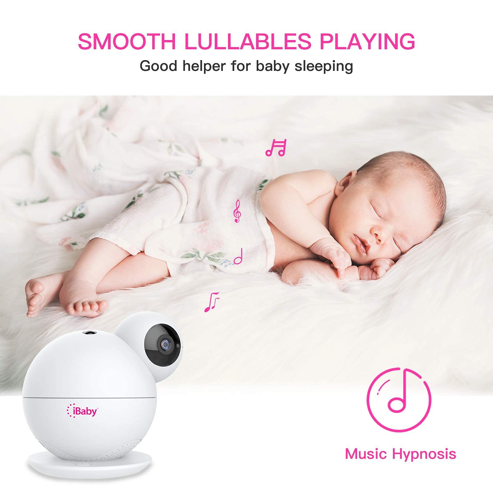 Foto 4 pulgar | Monitor Inteligente Para Bebés Ibaby M8 2k Con Proyector Moonlight - Venta Internacional.