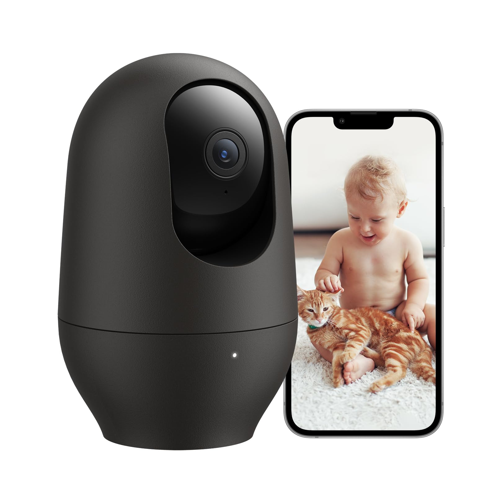 Foto 1 | Cámara Baby Monitor Nooie 360 Wifi 2k Con Seguimiento De Movimiento - Venta Internacional.