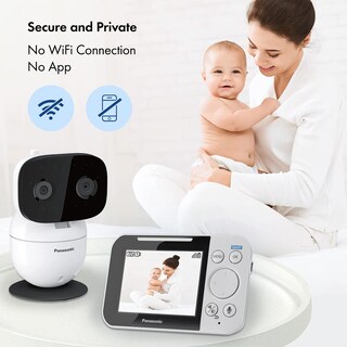 Foto 5 | Monitor Para Bebés Panasonic Kx-hn4001w Con Cámara Y Pantalla Lcd De 3.5 Pulgadas - Venta Internacional.