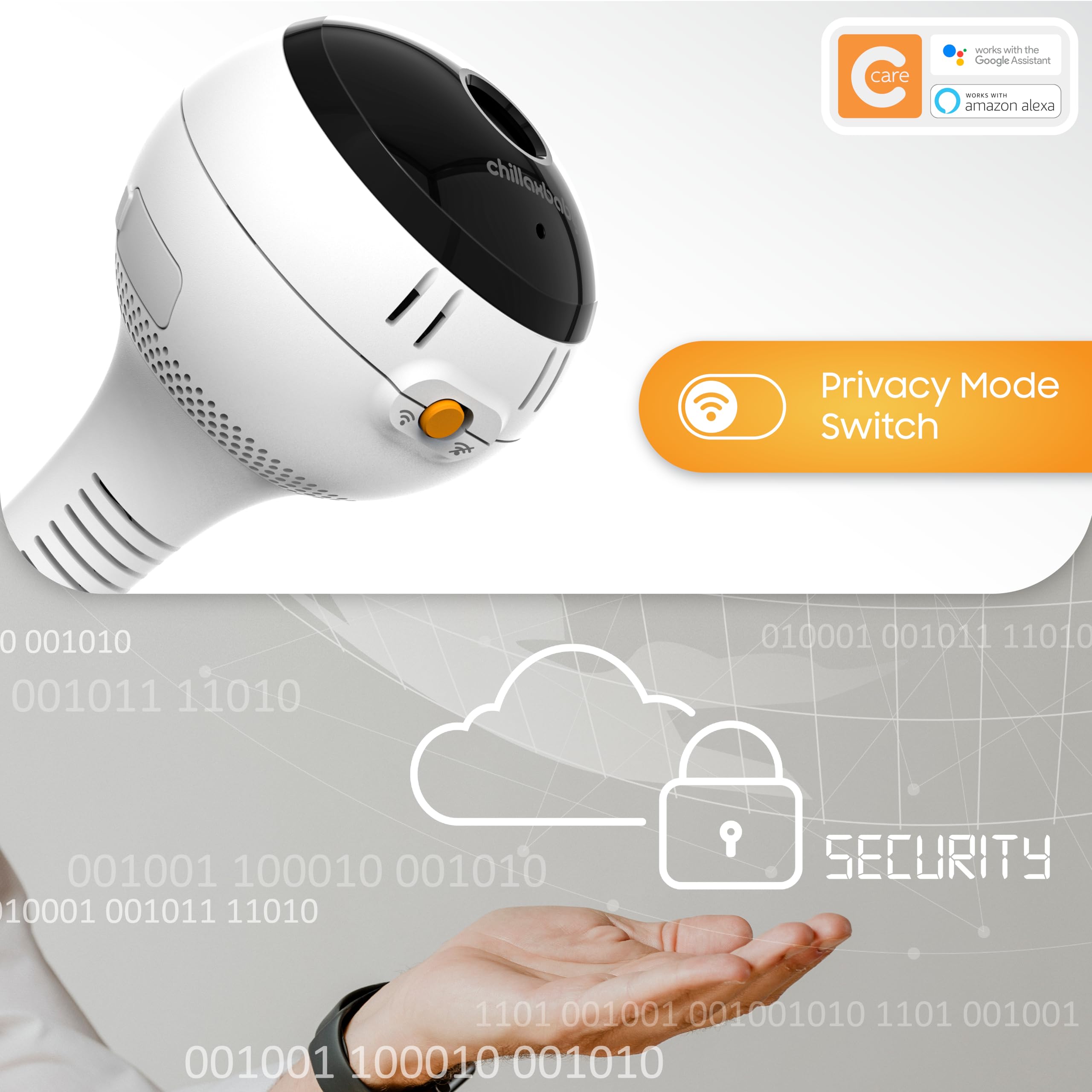 Foto 6 pulgar | Monitor Portátil Para Bebés Chillax Giraffe Pro Con Cámara Hd 1080p - Venta Internacional.