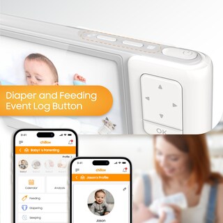 Foto 7 | Monitor Portátil Para Bebés Chillax Giraffe Pro Con Cámara Hd 1080p - Venta Internacional.