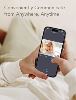 Foto 3 | Monitor Para Bebés Nooie Con Detección De Llanto, Visión Nocturna 1080p - Venta Internacional.