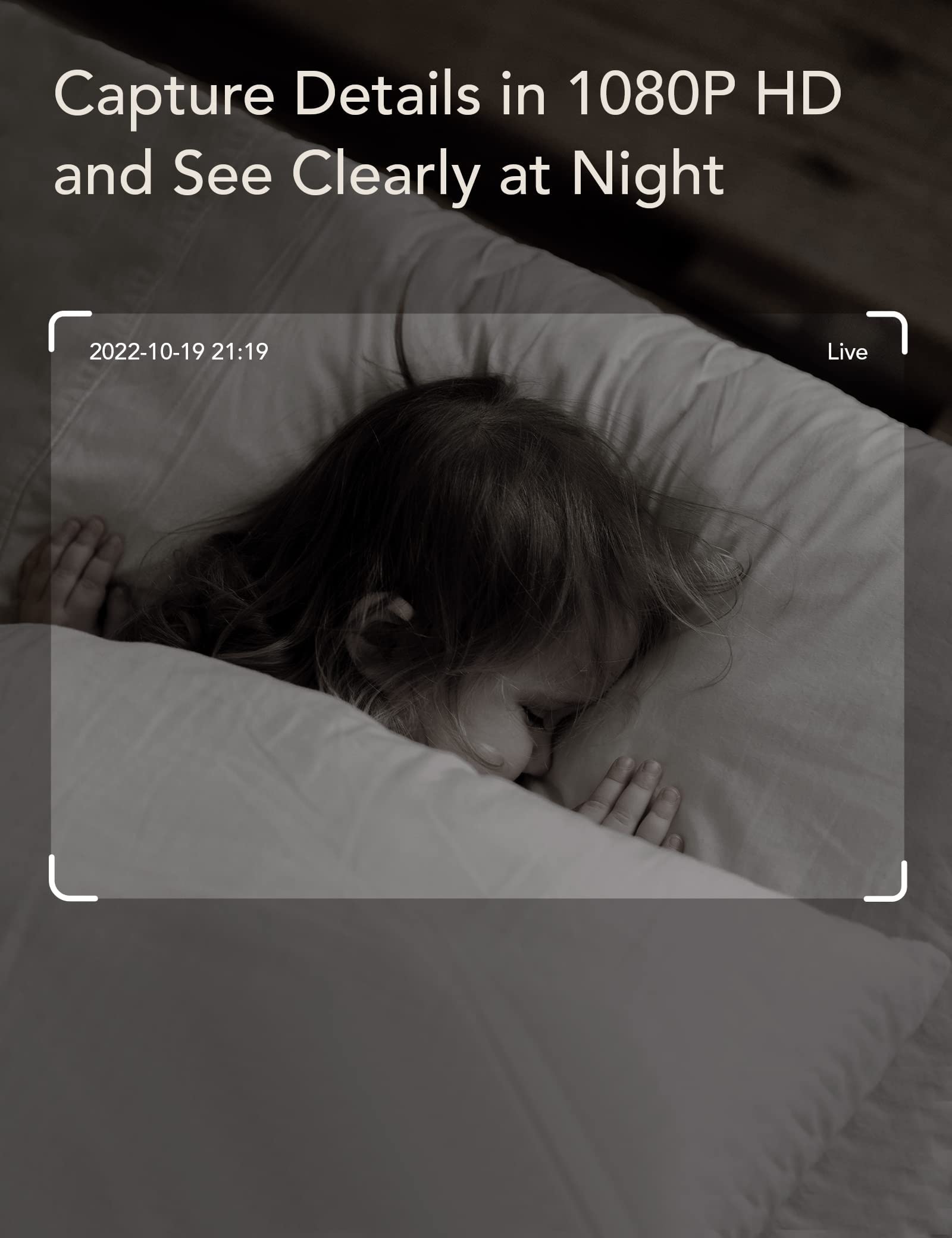 Foto 5 pulgar | Monitor Para Bebés Nooie Con Detección De Llanto, Visión Nocturna 1080p - Venta Internacional.