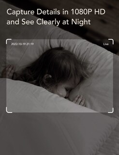 Foto 4 | Monitor Para Bebés Nooie Con Detección De Llanto, Visión Nocturna 1080p - Venta Internacional.