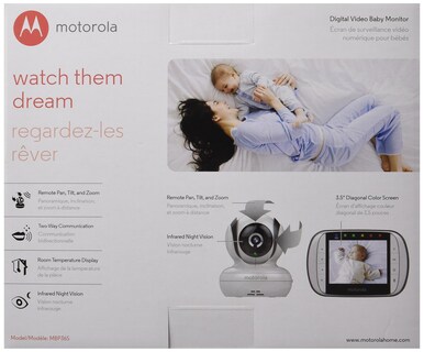 Foto 7 | Monitor De Vídeo Para Bebés Motorola Mbp36s Con Pantalla Lcd De 3,5 Pulgadas - Venta Internacional.