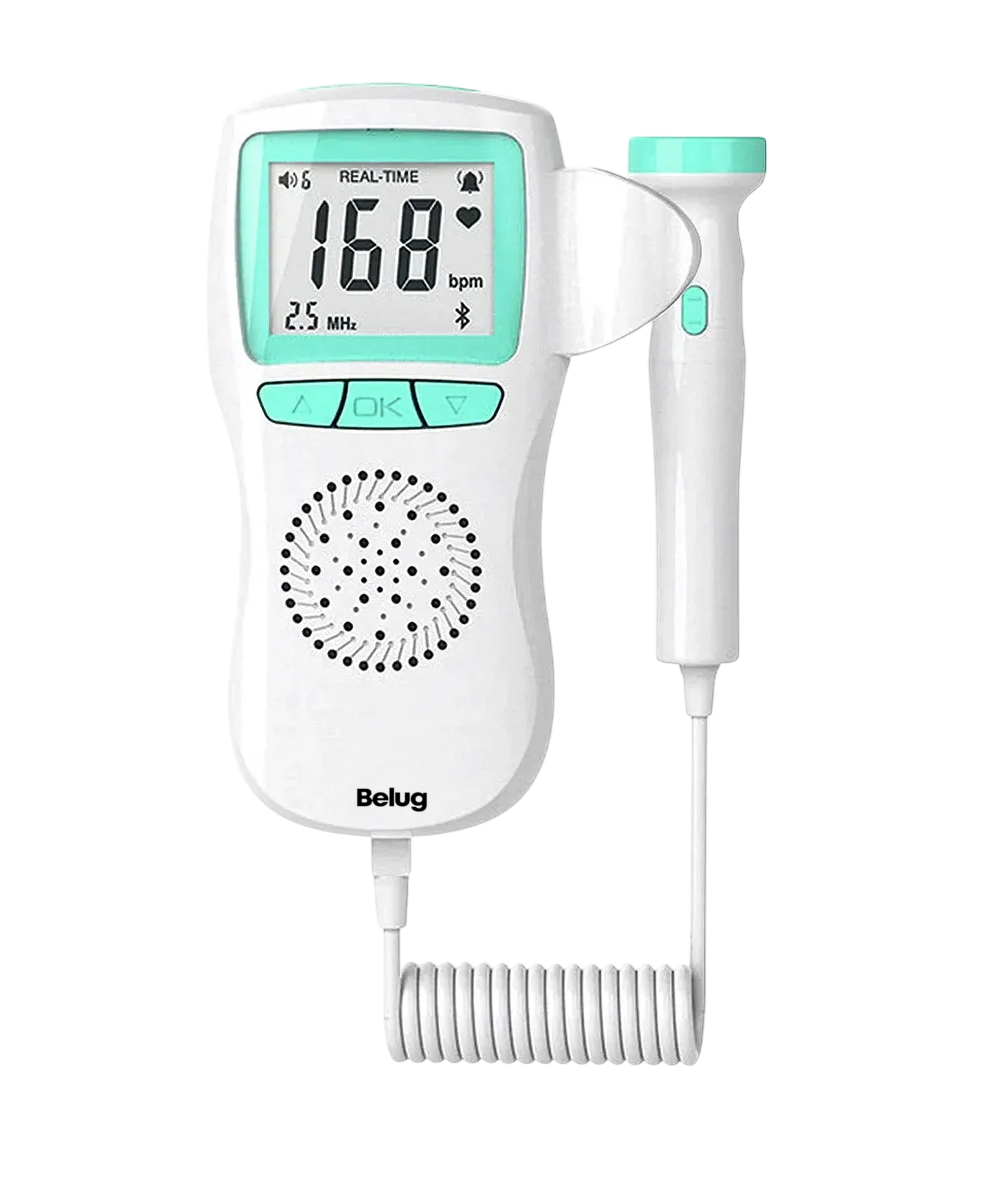 Foto 1 | Monitor Doppler Frecuencia Cardíaca Fetal Del Bebé Blanco/verde