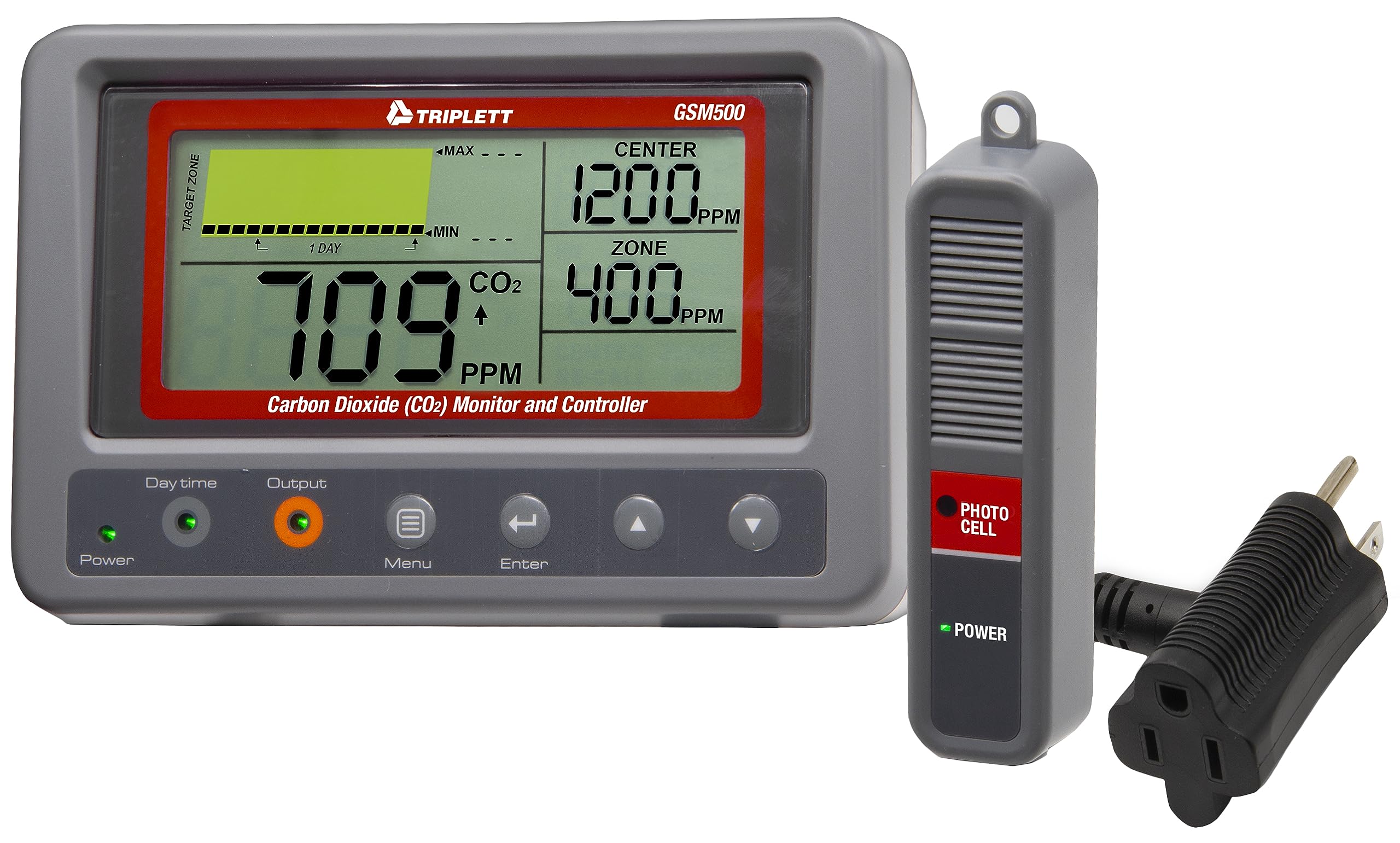 Foto 2 pulgar | Monitor/controlador De Dióxido De Carbono Triplett Gsm500 - Venta Internacional.