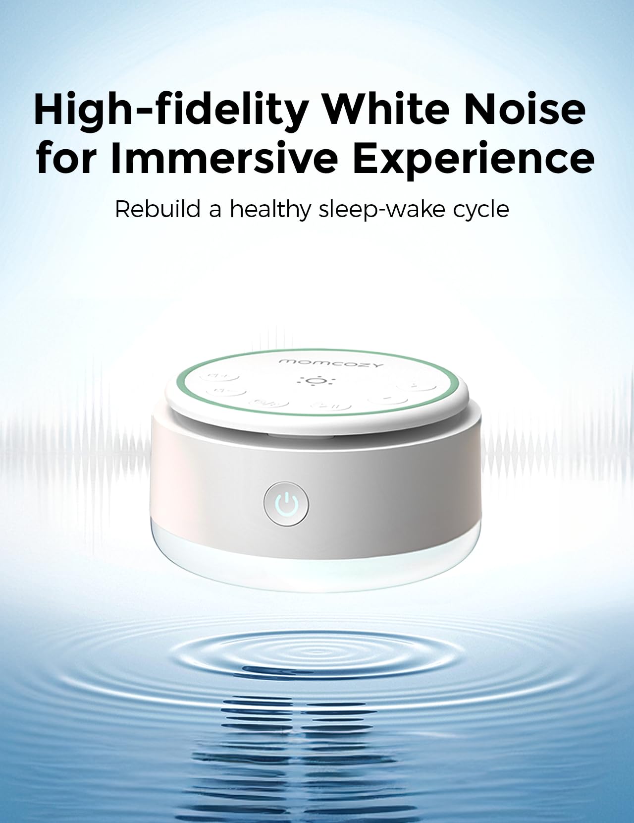 Foto 2 | Máquina de Sonido White Noise Machine Momcozy para Bebé - Venta Internacional