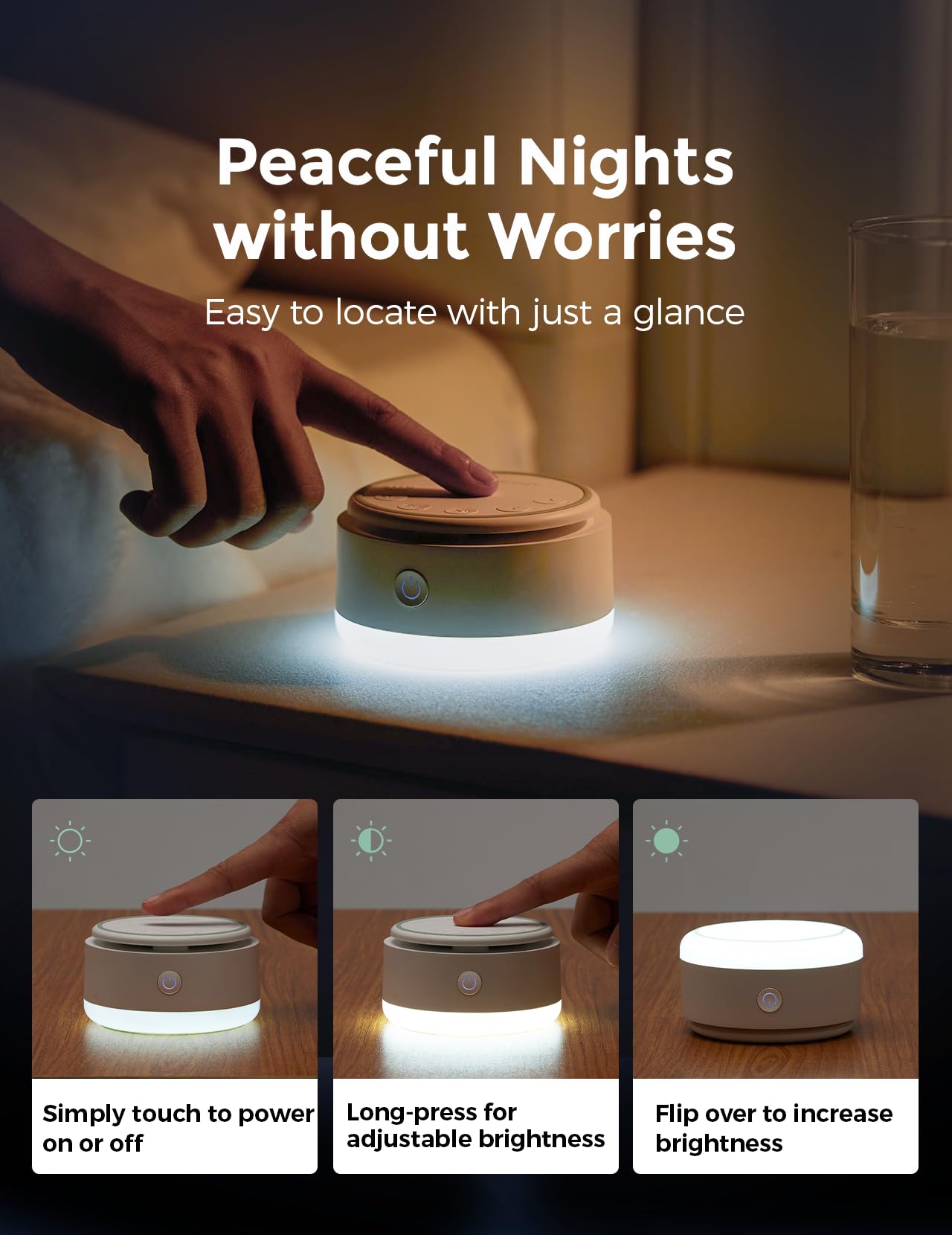 Foto 4 | Máquina de Sonido White Noise Machine Momcozy para Bebé - Venta Internacional