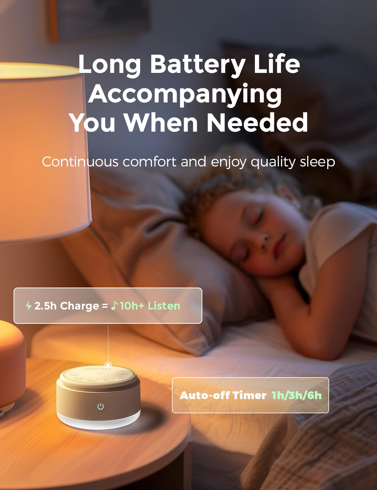 Foto 5 | Máquina de Sonido White Noise Machine Momcozy para Bebé - Venta Internacional