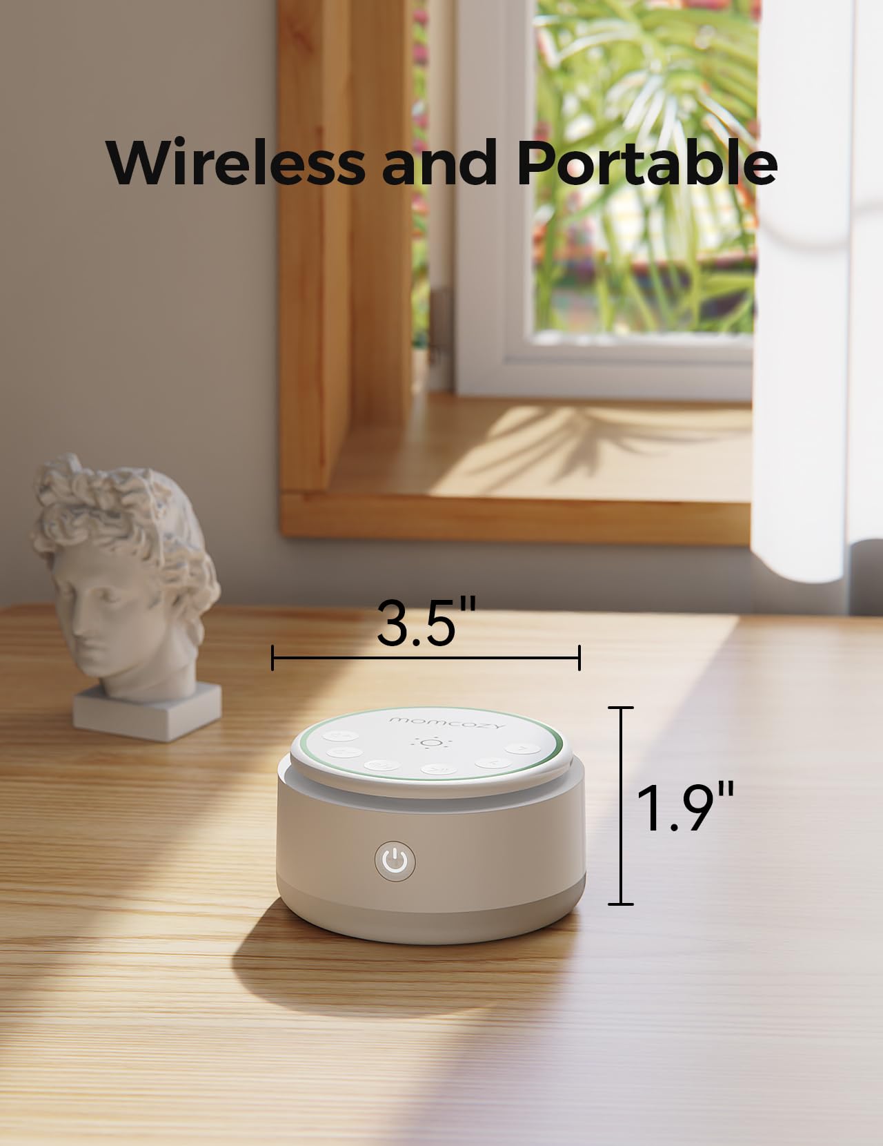 Foto 7 pulgar | Máquina de Sonido White Noise Machine Momcozy para Bebé - Venta Internacional