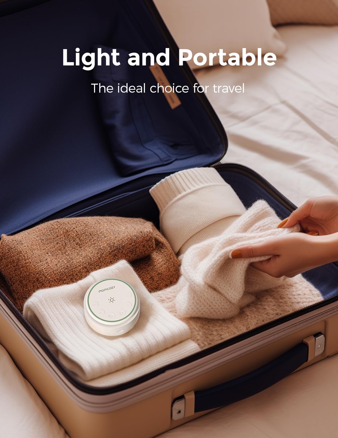 Foto 7 | Máquina de Sonido White Noise Machine Momcozy para Bebé - Venta Internacional