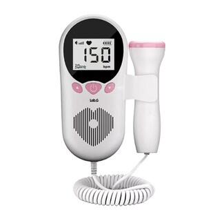 Foto 1 | Detector De Frecuencia Cardíaca Fetal, Portátil Blanco/rosa