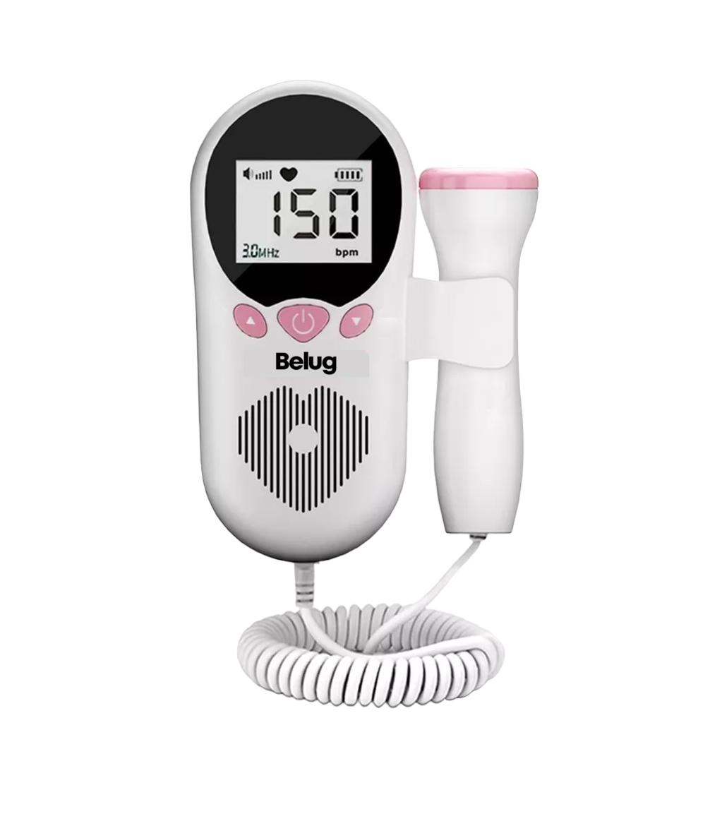 Foto 1 | Detector De Frecuencia Cardíaca Fetal, Belug Portátil Blanco/rosa