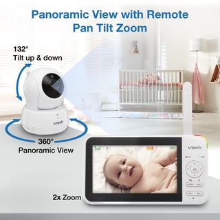 Foto 4 | Monitor De Vídeo Para Bebés Vtech Vm924-3 Con 3 Cámaras Lcd De 5'' - Venta Internacional.