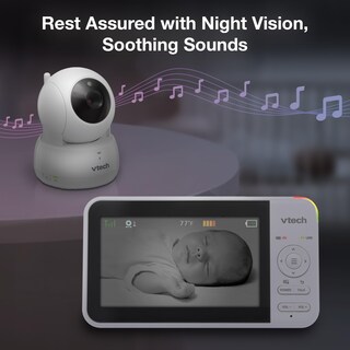 Foto 6 | Monitor De Vídeo Para Bebés Vtech Vm924-3 Con 3 Cámaras Lcd De 5'' - Venta Internacional.