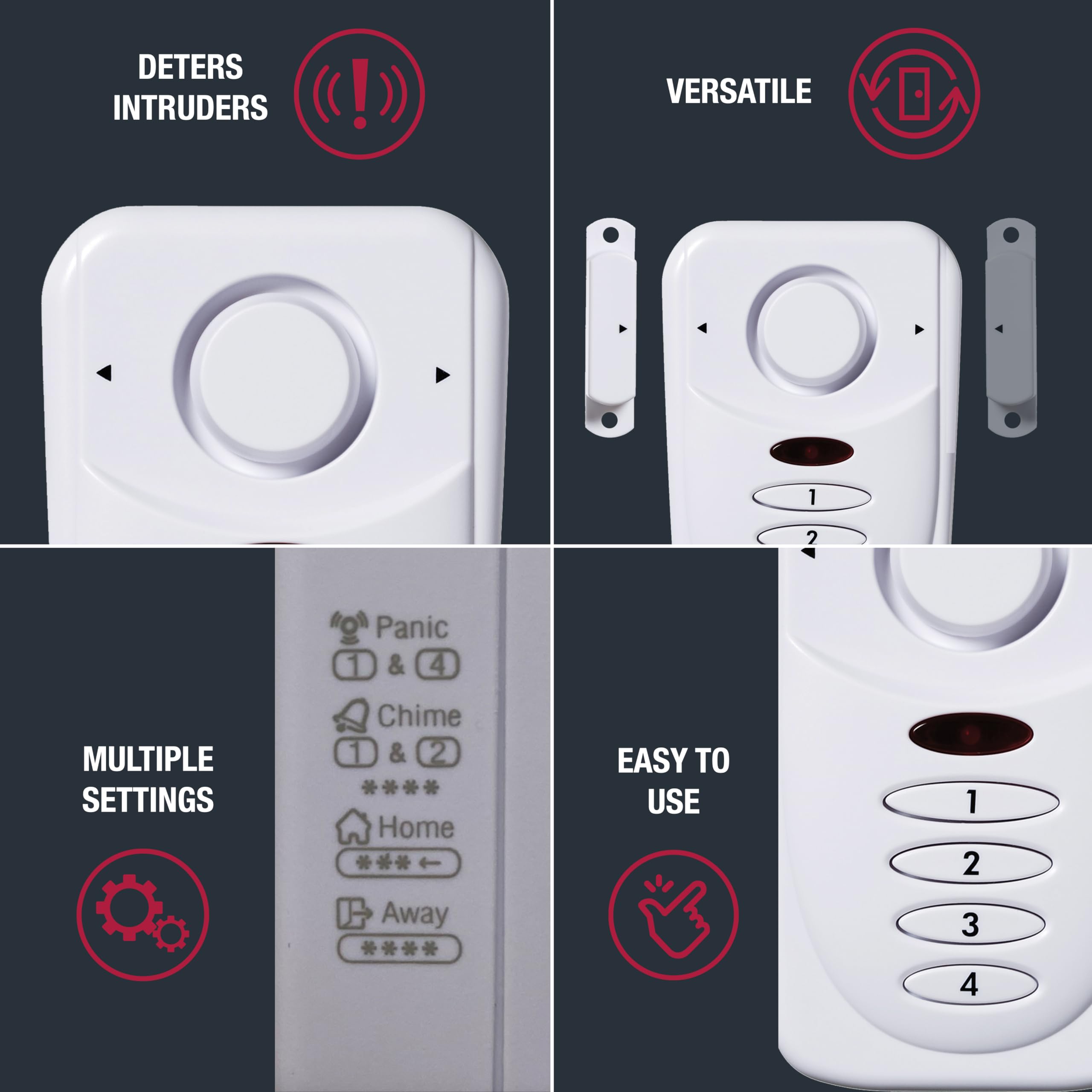 Foto 3 pulgar | Alarma De Puerta Inalámbrica Sabre Elite Con Alarma De 120 Db Y Teclado - Venta Internacional.