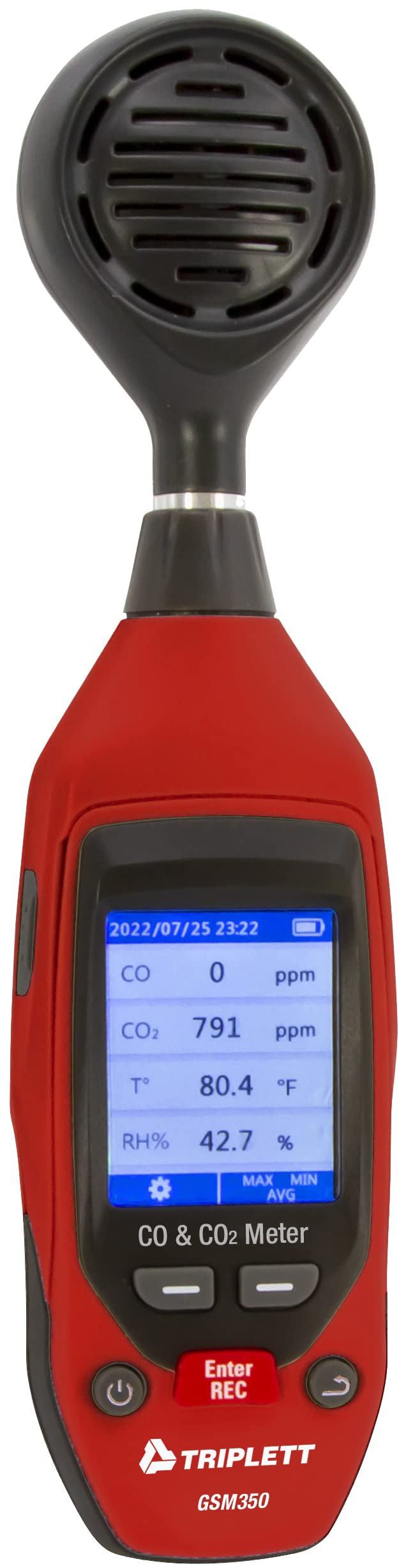 Foto 2 pulgar | Medidor De Calidad Del Aire Interior Triplett Gsm350 Co  Co2  Temperatura Y Humedad - Venta Internacional.
