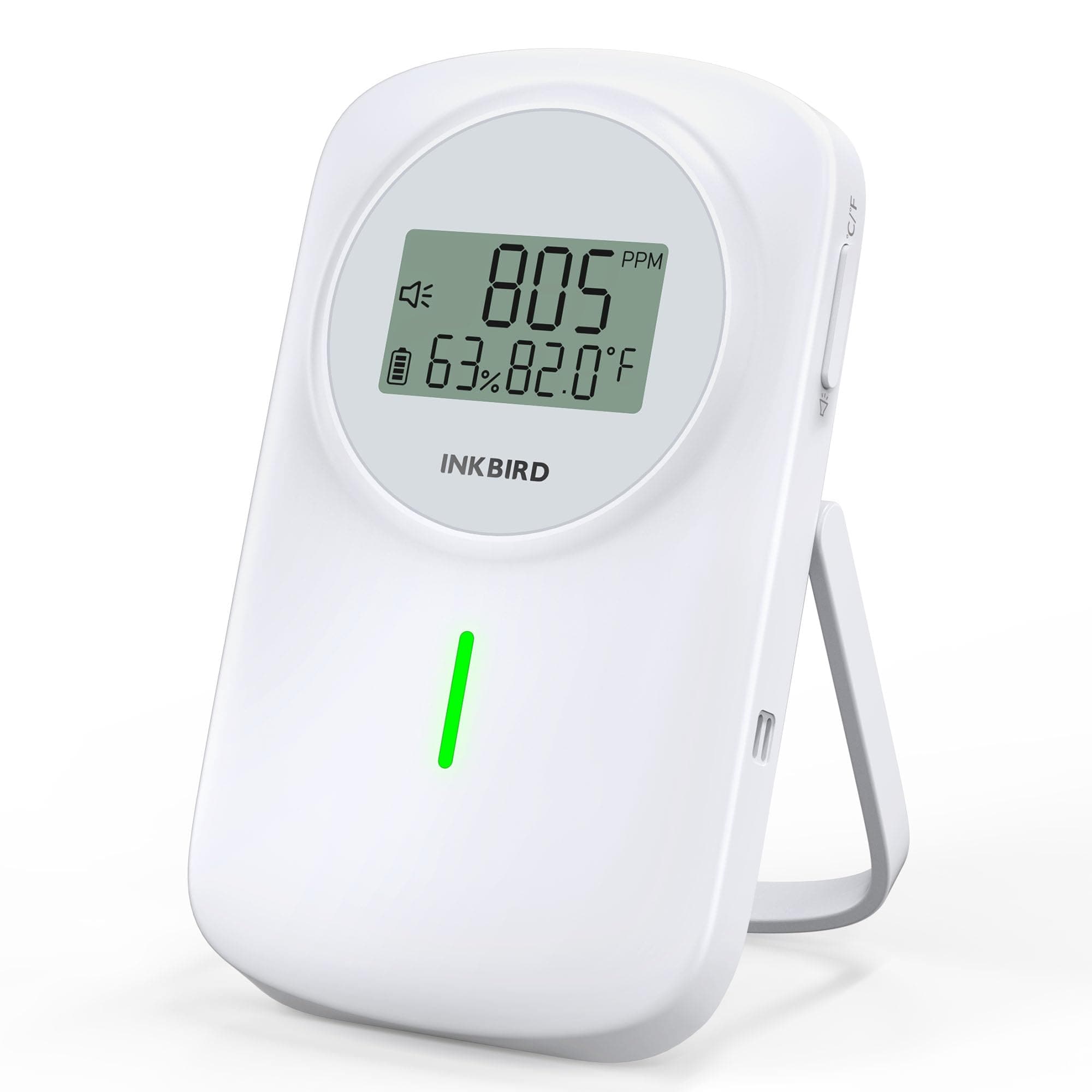Detector De Calidad Del Aire Interior Inkbird Iam-o2 Co2 Monitor - Venta Internacional. $1,178