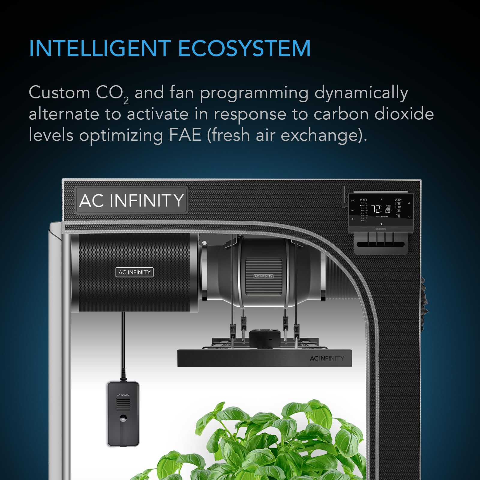 Foto 5 pulgar | Sensor De Luz Co2+ Compatible Con Controlador Ac Infinity Ai+ - Venta Internacional.