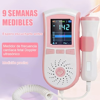 Foto 3 | Monitor Fetal Doppler Para Escuchar Latidos Bebe Ultrasonido Eo Safe Imports Esi-17367 Multicolor