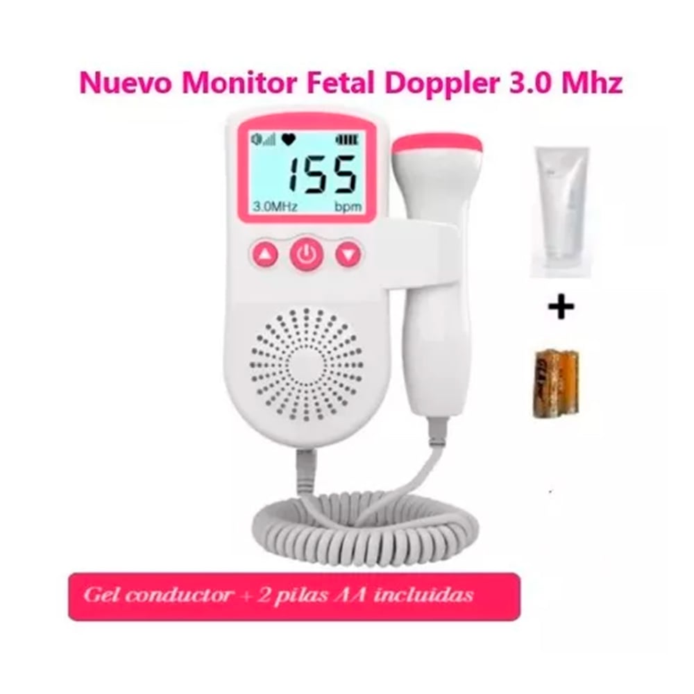 Foto 4 pulgar | Monitor Doppler Fetal Latidos Cardíacos Fetales - Venta Internacional.