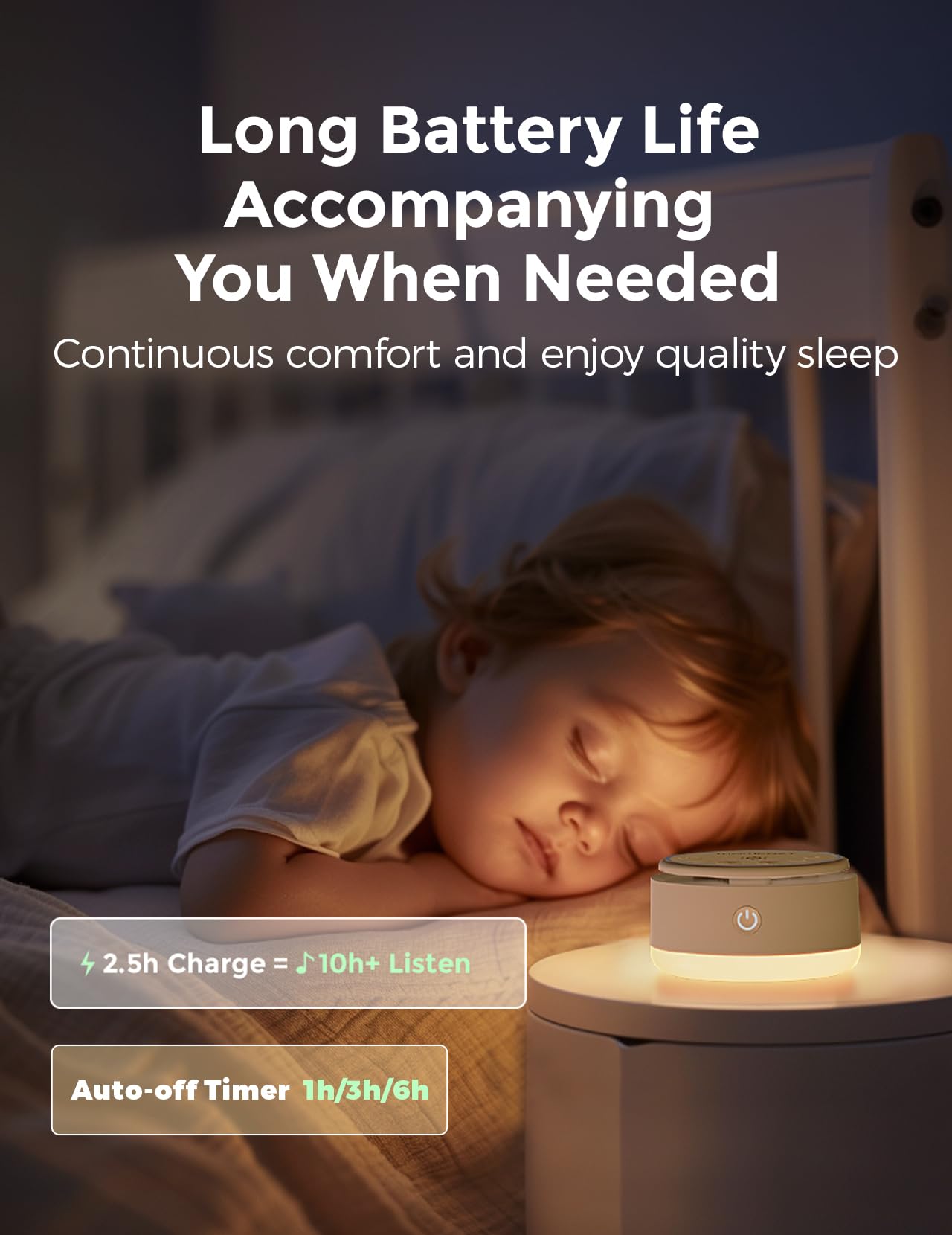 Foto 6 pulgar | Máquina De Sonido Momcozy Para Bebé Con 20 Sonidos Relajantes Y Luz - Venta Internacional.