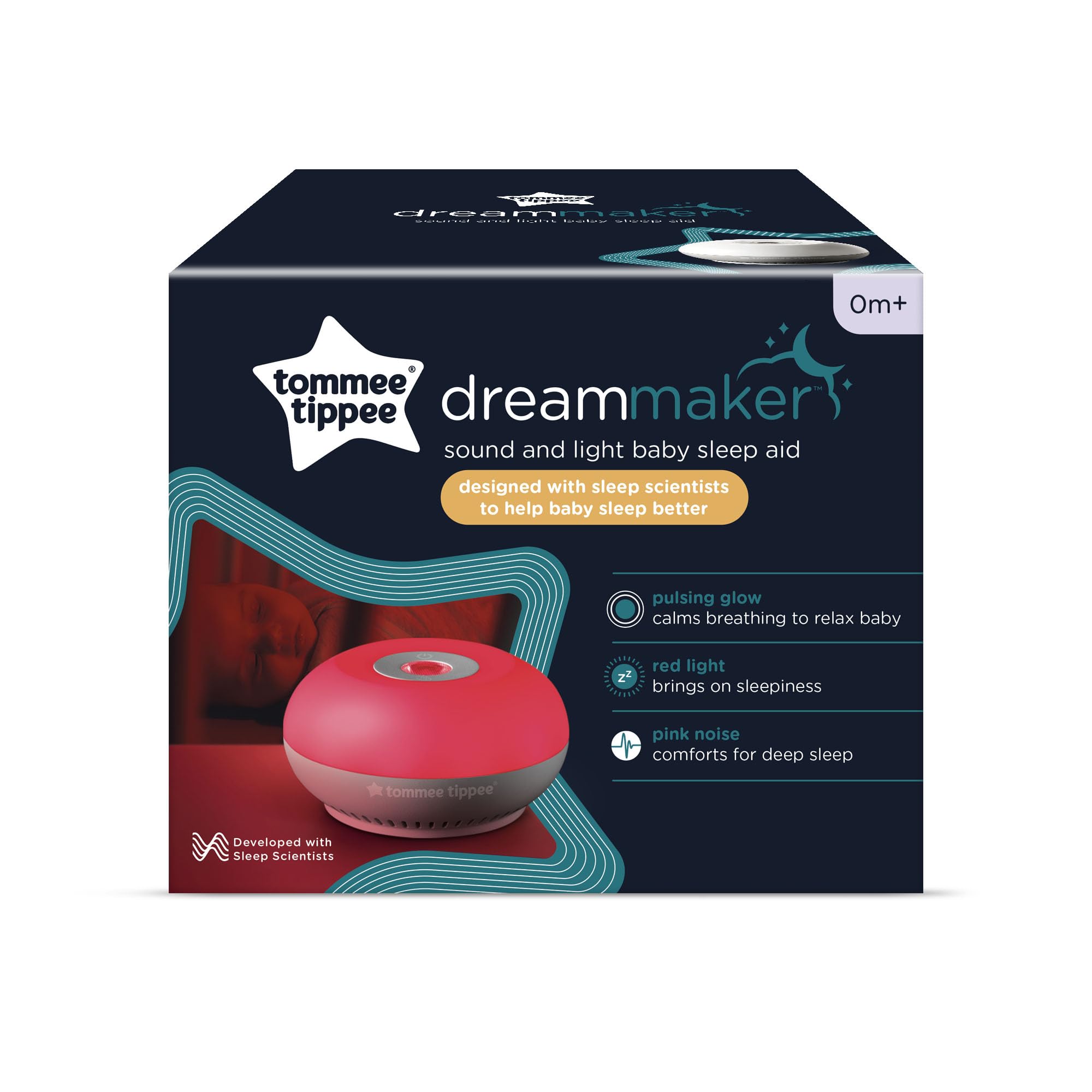 Foto 3 pulgar | Máquina Para Dormir Tommee Tippee Dreammaker Con Pink Noise Pink - Venta Internacional.