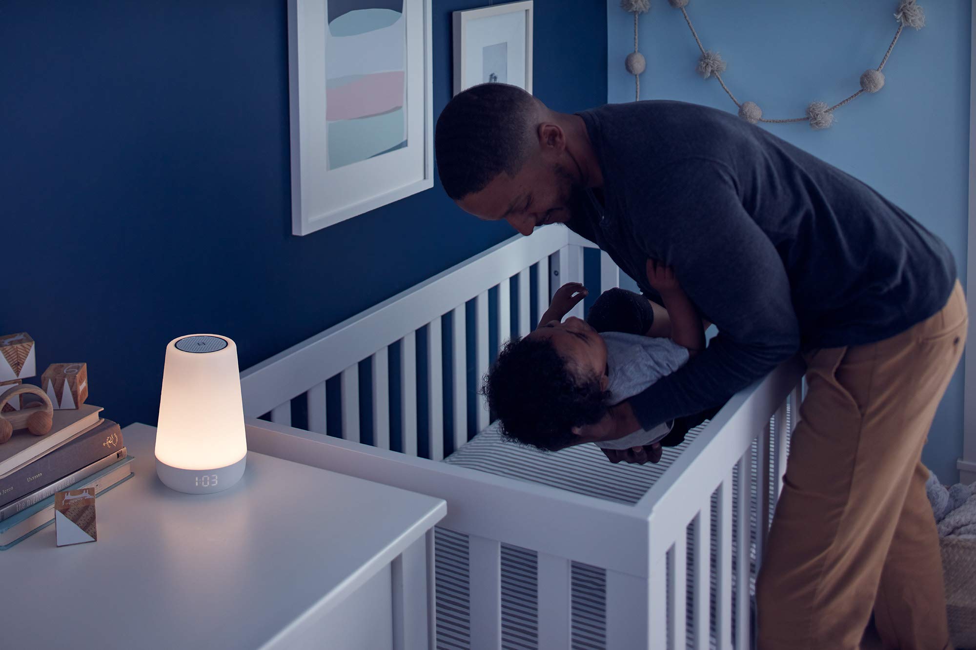 Foto 5 | Baby Sound Machine Hatch Rest+ - Lámpara Nocturna De Primera Generación  Color Blanco - Venta Internacional.