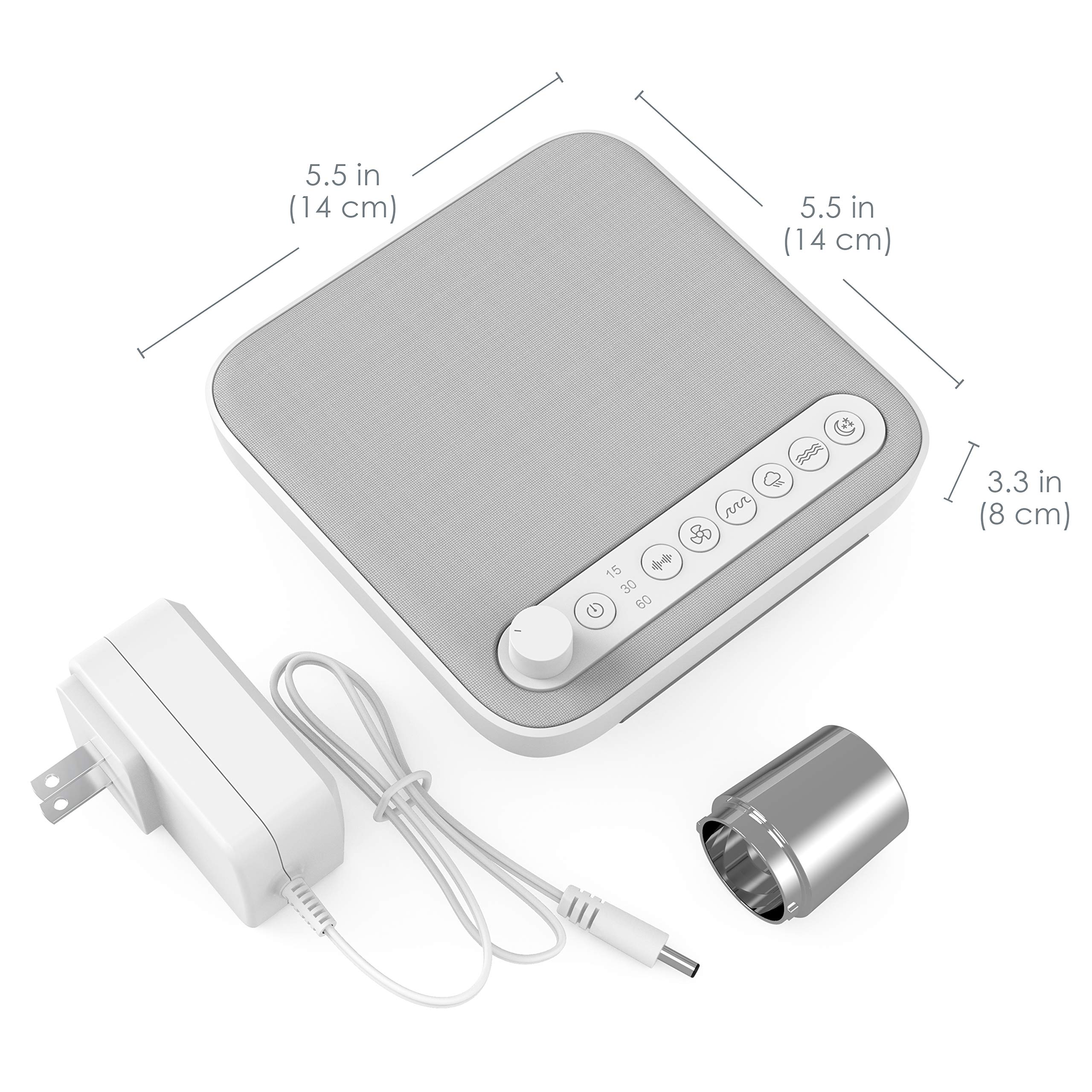 Foto 8 pulgar | Sleep Sound Machine Pure Enrichment Wave Con Cargador Usb - Venta Internacional.