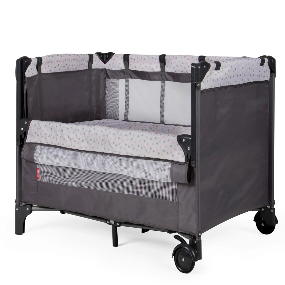 Foto 3 | Cuna Colecho Love & Care Bebe Gris Rosa