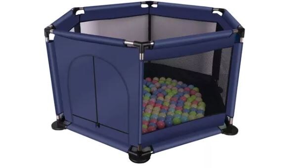 Corralito Para Bebés Wünd color  Azul $1,296