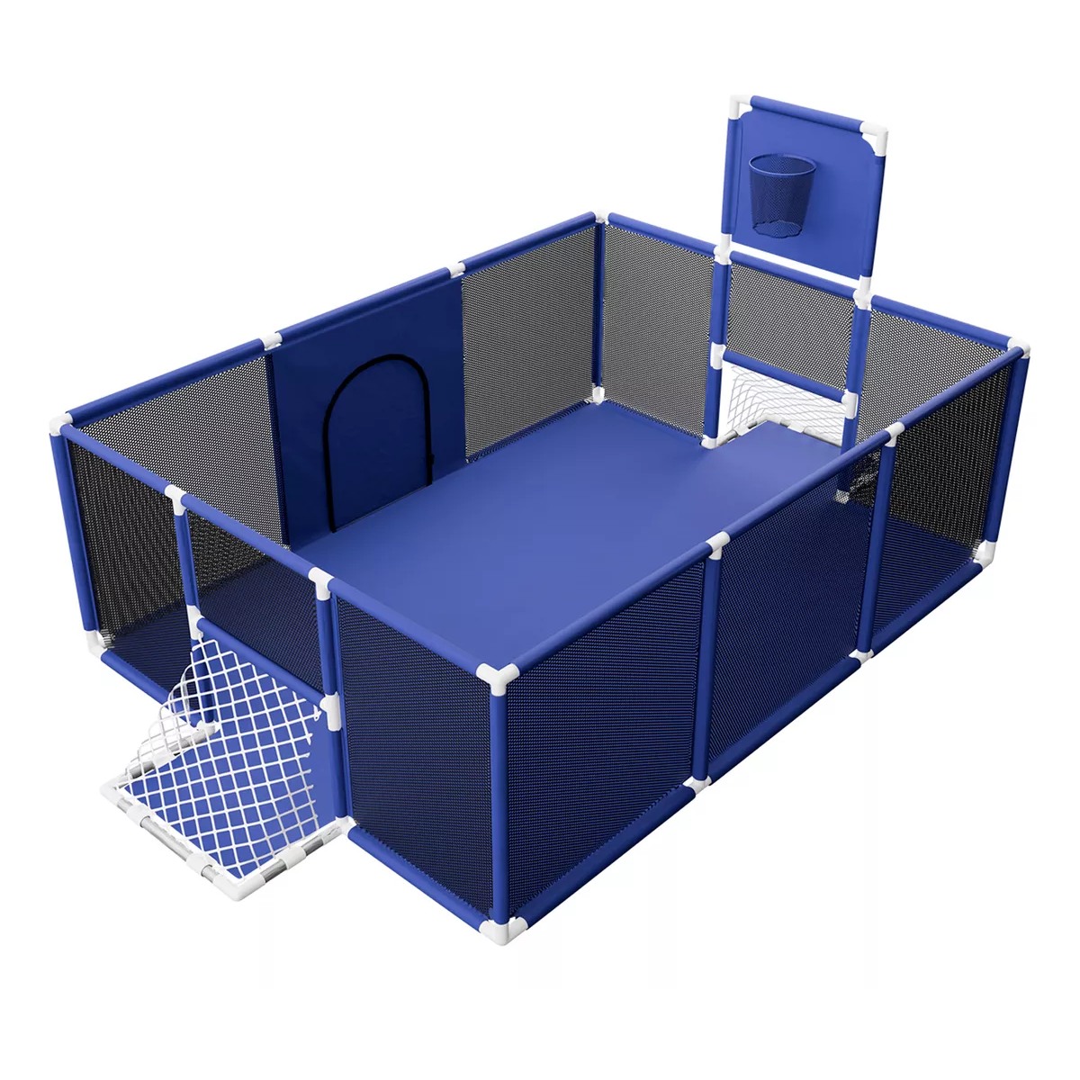 Foto 1 | Corralito Para Bebé Corral Infantil Gimnasio De Juegos Eo Safe Imports Esi-18406 Azul