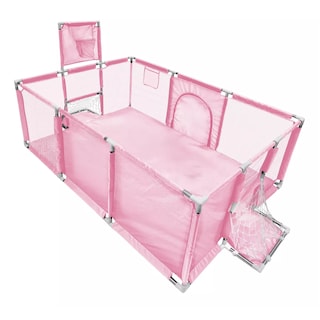Foto 1 | Corralito Para Bebé Corral Infantil Gimnasio De Juegos Eo Safe Imports Esi-18408 Rosa