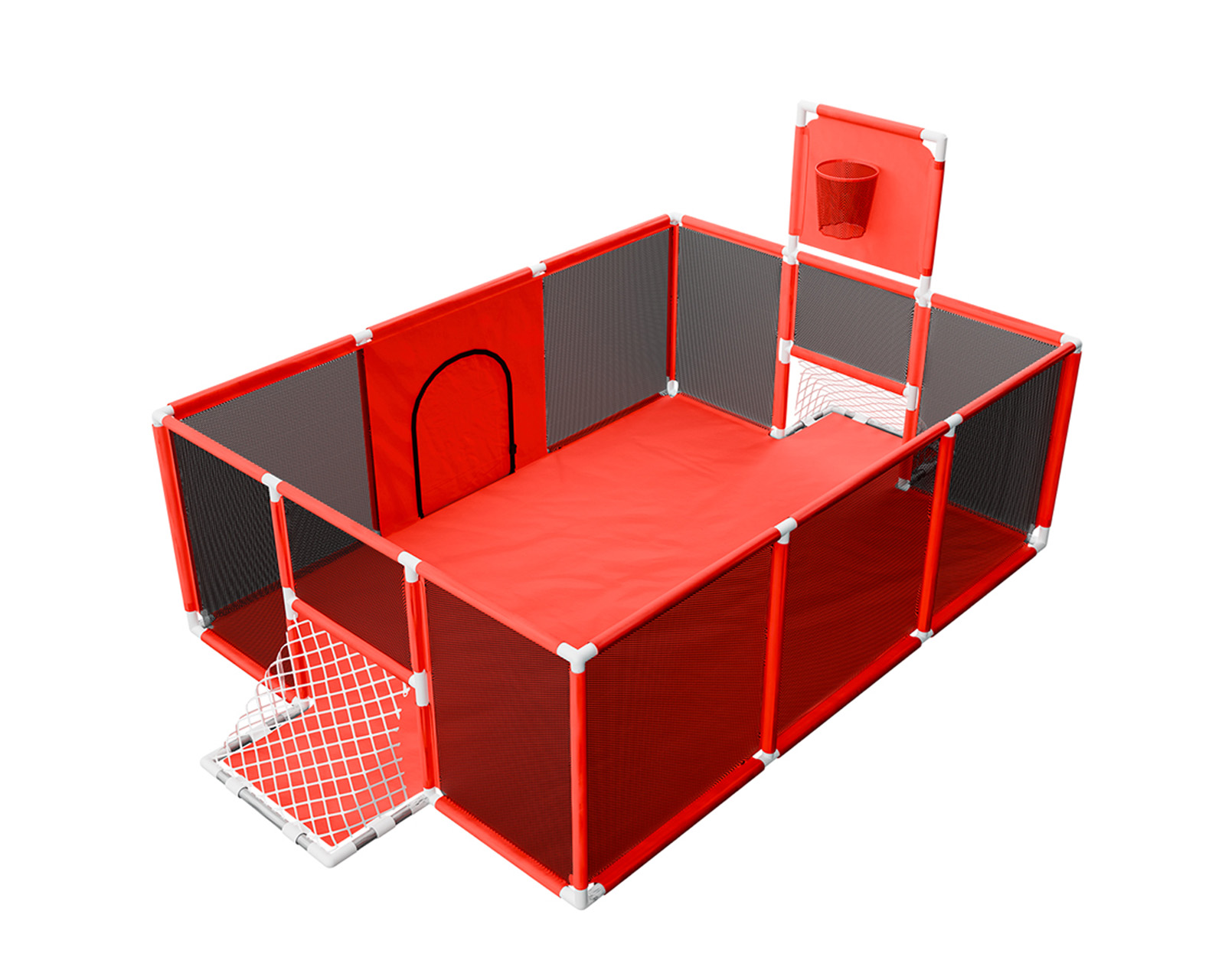 Foto 2 pulgar | Corral Infantil Gimnasio De Juegos Para Bebé Seguro Color Rojo Basitex