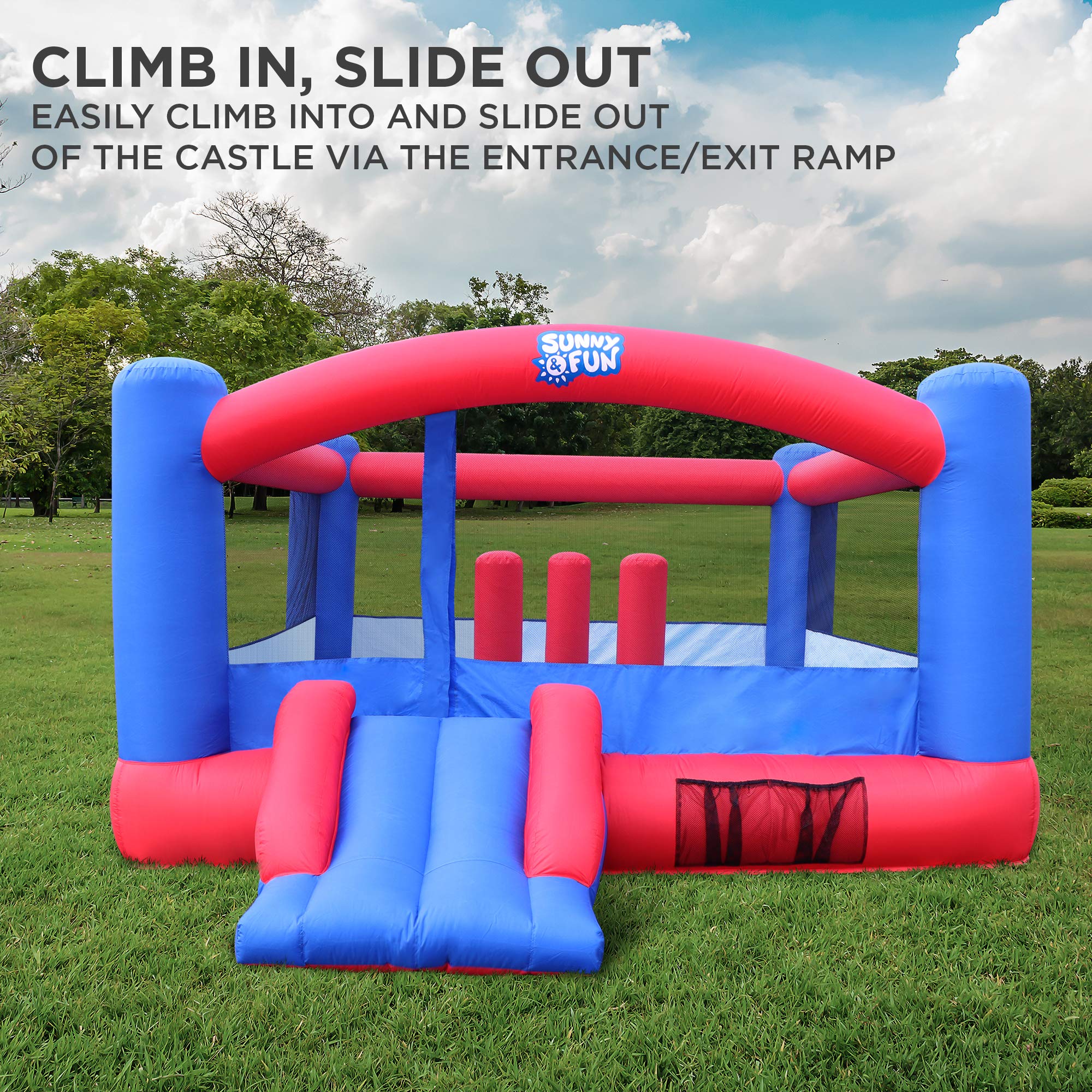 Foto 5 pulgar | Casa Hinchable Sunny & Fun Giant De 3,7 X 3,2 M Para Niños - Venta Internacional.