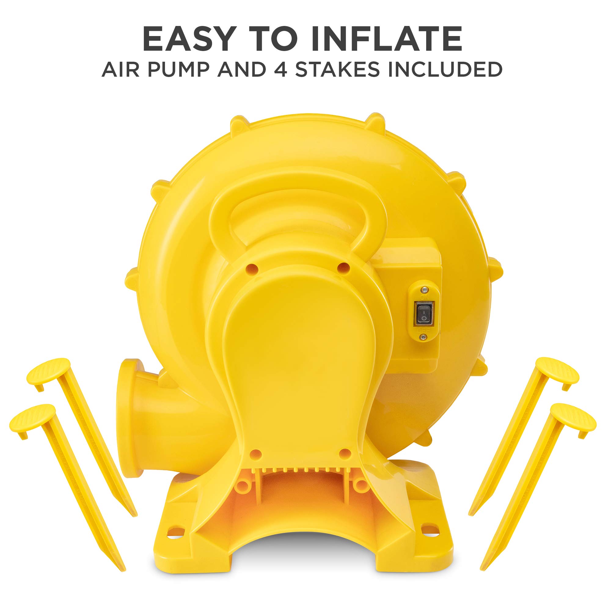 Foto 6 pulgar | Casa Hinchable Sunny & Fun Giant De 3,7 X 3,2 M Para Niños - Venta Internacional.
