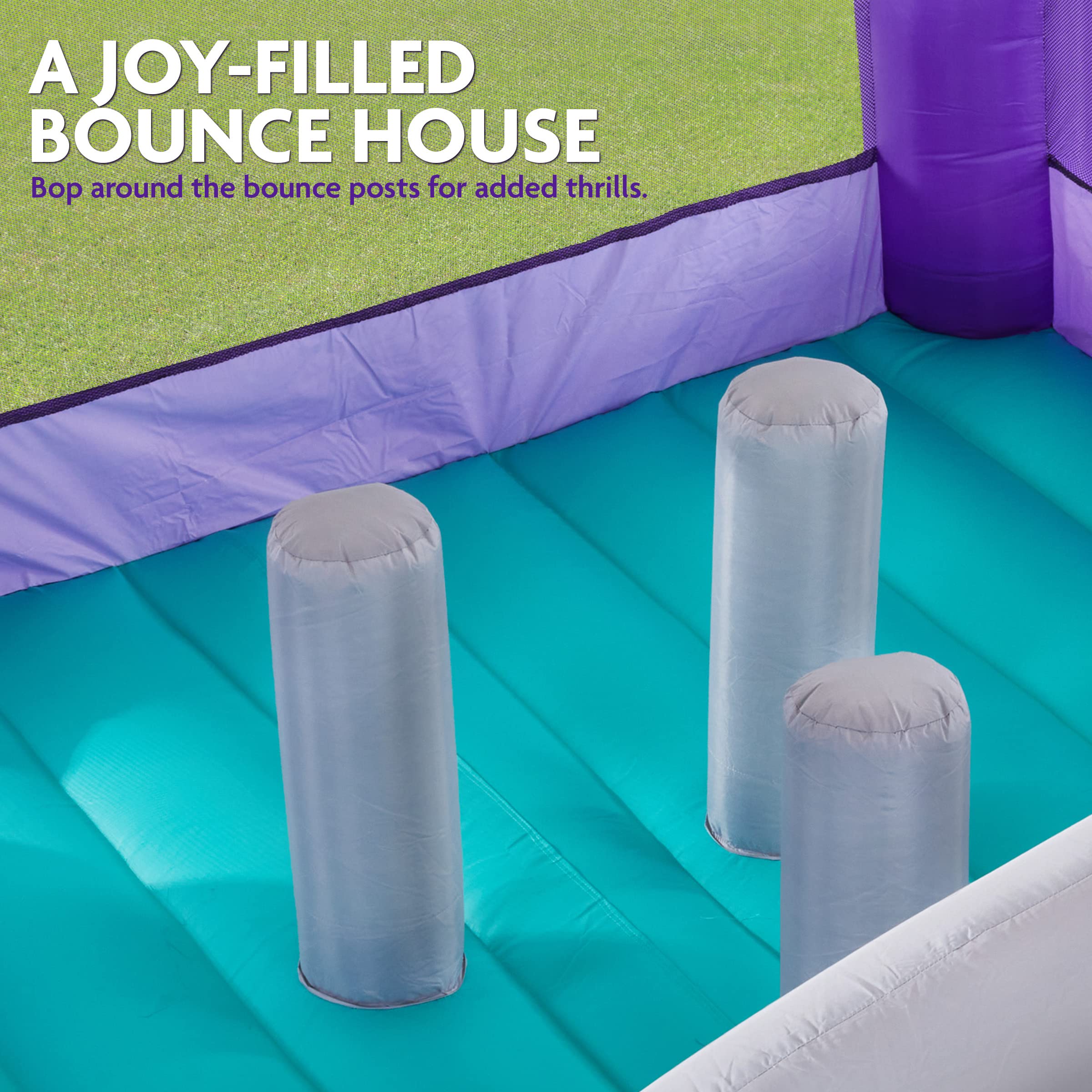 Foto 3 | Casa Hinchable Sunny & Fun Giant De 3,7 X 3,2 M Para Niños - Venta Internacional.