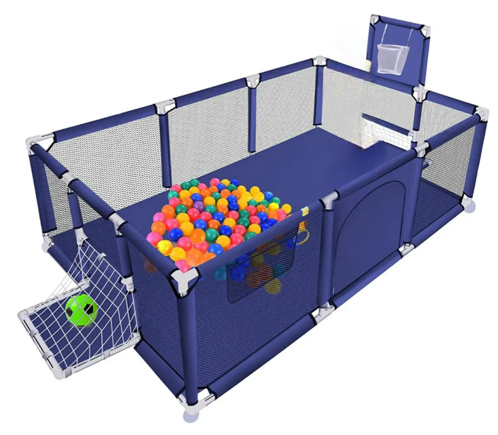 Foto 1 | Cercado Xtellar De Bebé Juego De Niños Gimnasio Plus Ocean Ball Color Azul