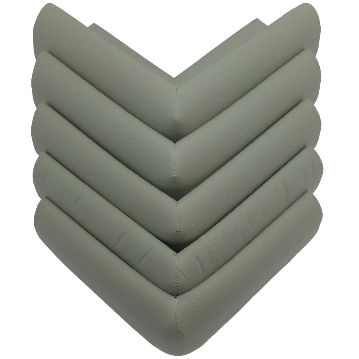 Protector de Esquina VentDepot Mxpkg-005 5 Piezas color  Gris