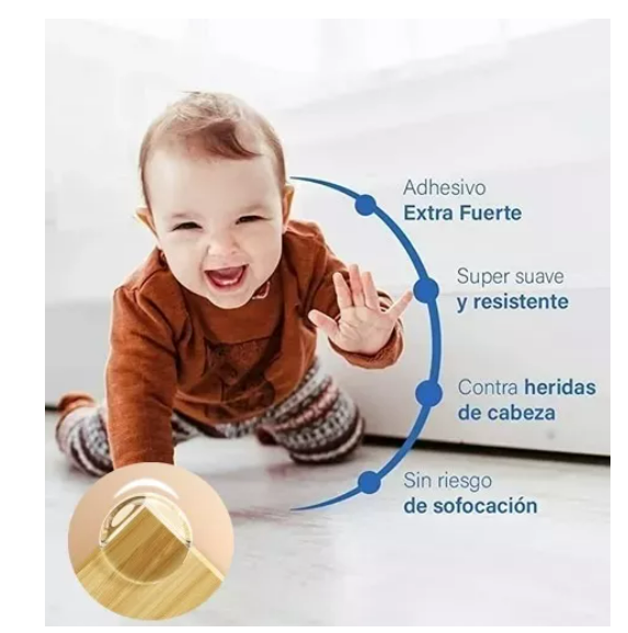 Foto 4 pulgar | 16 Piezas Muebles Para Bebes Protector De Esquinas De Mesas