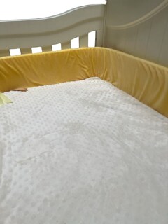 Foto 3 | Protector De Cuna 4 Mts Bebé Protección Golpe Amarillo